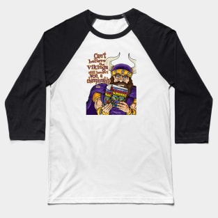 Minnesota Vikings Fans - Looking Into the Future Baseball T-Shirt